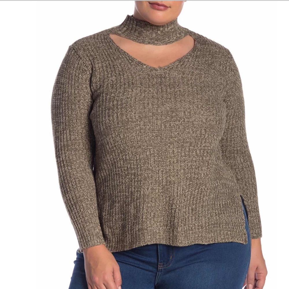 NWT Derek Heart Pullover Sweater